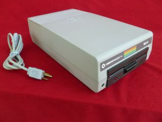 Vintage Commodore 1541 Computer Disk Drive With Ac Cord.