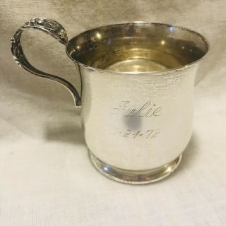 Sterling Reed & Barton Baby Cup / Child 