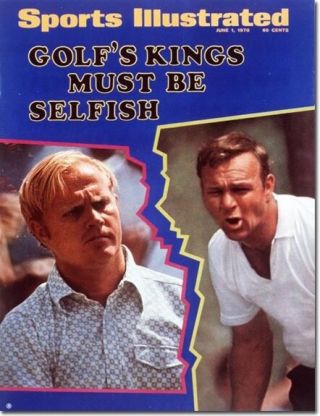 June 1,  1970 Arnold Palmer And Jack Nicklaus Golf Sports Illustrated