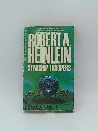 Starship Troopers By Robert A Heinlein (berkley Paperback • 1968 • 9th Printing)