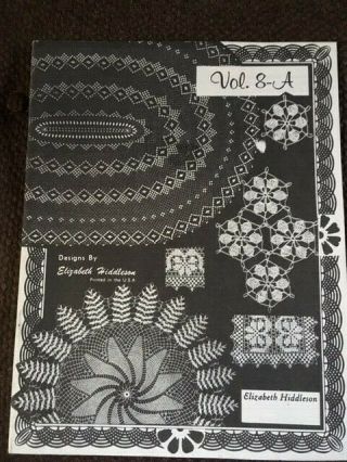 Vintage Crochet Craft Elizabeth Hiddleson Vint.  Crochet Book Vol.  8 - A