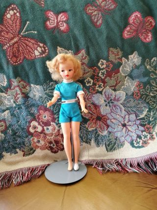 Vintage Ideal Tammy Blonde Doll Wtressy W Case