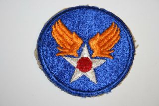 Vintage Us Army Wwii World War 2 Airborne Circular Uniform Patch Rare Minty
