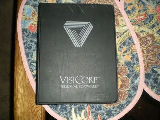 Ultra Rare Visicorp Visicalc Advanced Software Version For Apple Iie Store Demo