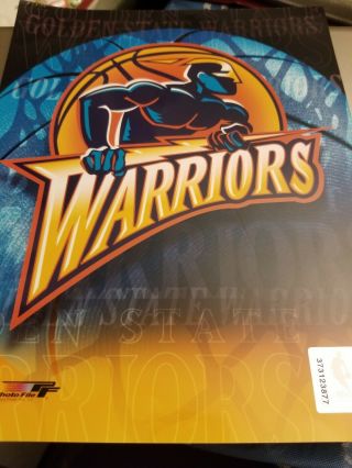 Authentic Vintage Golden State Warriors 8x10 Photo With Nba Hologram