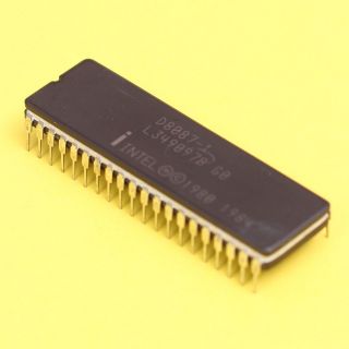 Intel 8087 10mhz Fpu Math Co - Processor D8087 - 1 For 8088 8086 80186 Cpu