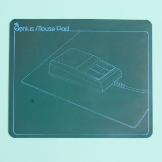 Vintage Genius Computer Mouse Pad / Cutting Pad