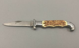 Vintage Avenger Lock Back Knife Vanadium Stainless Steel Blade Made In Japan
