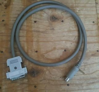 Vintage Commodore Amiga Rgb Video Cable - And