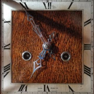 Vintage Art Deco English Smiths Mantle Clock