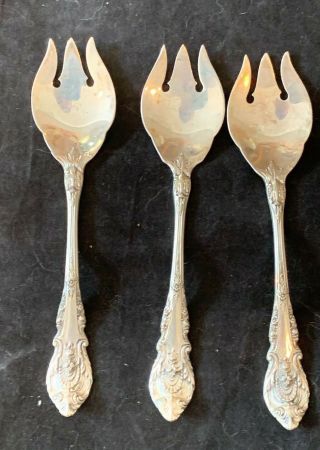 Sir Christopher By Wallace Sterling Set Of 3 Ice Cream Foks No Monos
