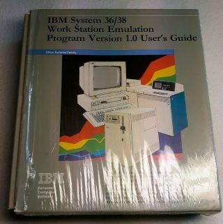 Vintage Ibm System/36 / 38 Software Floppy Diskettes 2d & User Guide