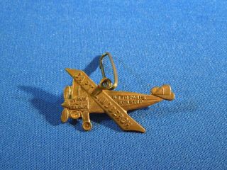 Vintage 1920s Aviation Pin Spirit Of St.  Louis Captain Charles Lindenbergh