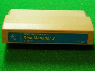 Ti - 99/4a System Beige Cartridge Disk Manager 2 (ti 