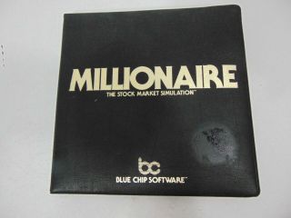Vintage Millionaire The Stock Market Simulator For Atari Home Computers