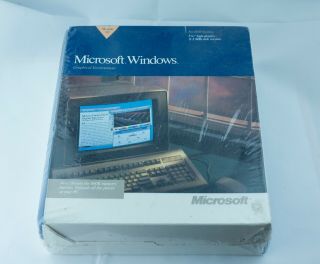 Microsoft Windows 1.  2mb Disk Version 3.  0 Graphical Environment 050 - 030v300 Nos