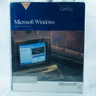 Microsoft Windows 1.  2MB Disk Version 3.  0 Graphical Environment 050 - 030V300 NOS 2