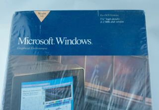 Microsoft Windows 1.  2MB Disk Version 3.  0 Graphical Environment 050 - 030V300 NOS 3