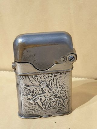 Vintage Thorens Petrol Lighter 935 Silver Sleeve Spares