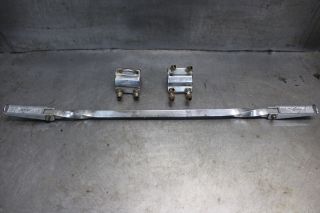 Vintage Xs650 Universal Twisted Chrome Highway Rests Pegs Japanese Chopper