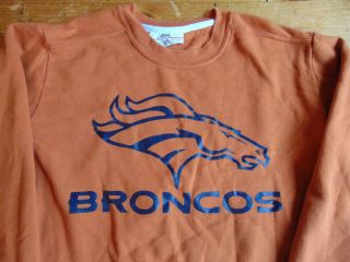Vintage 90s Denver Broncos Sweatshirt Men 