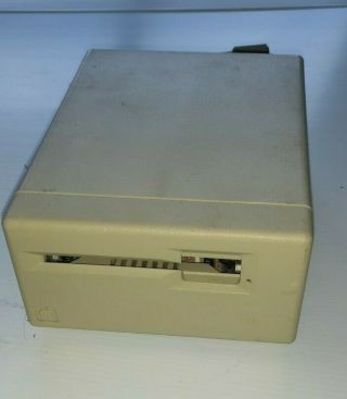 Apple Macintosh M0130 External 3.  5 " Disk Drive 400k M0001