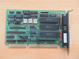 Kentech 16bit Isa Multi - I/o Floppy Ide Hard Disk Drive Hdd Controller Card 386