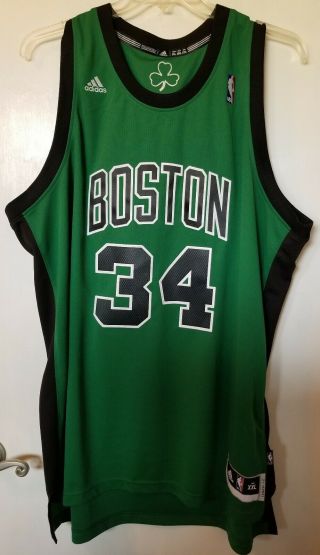 Paul Pierce 34 Boston Celtics Green And Black Jersey Men 