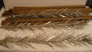 10 VINTAGE 1960 ' S EVERGLEAM BRANCHES ALUMINUM CHRISTMAS TREE REPLACEMENTS 2