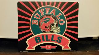 Vintage Buffalo Bills Computer Mouse Pad Mat Afc Nfl Football Good Stuff Corp.