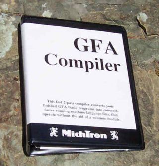 Gfa Basic Compiler 2.  02 For Atari 1040 St 3 Ring