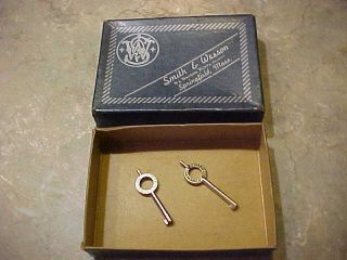 Vintage Smith Wesson Model 90 Handcuffs Box Plus Keys Smith Wesson Peerless