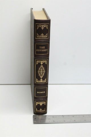 Franklin Library Collectors Leather Book The Odyssey By Homer