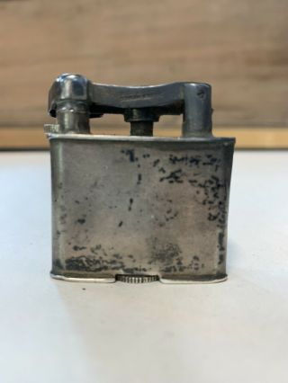 Antique Vintage Sterling Silver Mexico Lift Arm Lighter