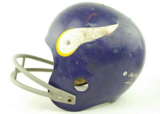Vintage Nfl Minnesota Vikings Football Helmet Rawlings Hnfl Youth Medium Usa