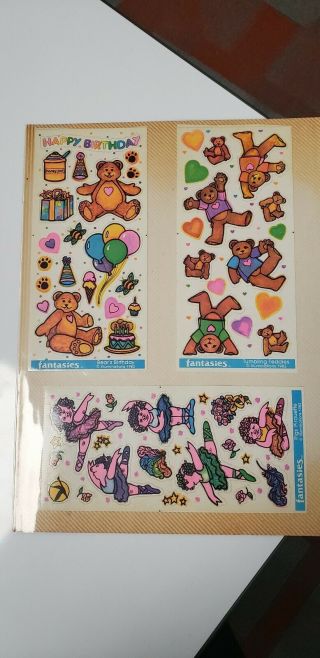 Vintage Illuminations 1982 Stickers.  Set Of 3 In