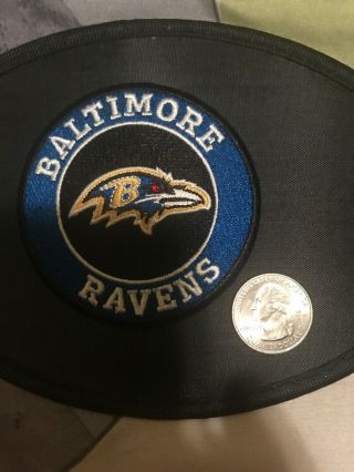 Baltimore Ravens Vintage Rare Embroidered Iron On Patch 3” X 3” 2