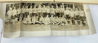 Camp Merrywold Vintage 1931 Camp Girls Group Photo Picture Winthrop Maine Scouts