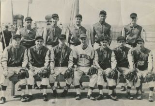 St.  Georges De Beauce (quebec) Baseball Team - 6 " X 4 1/8 " B/w Photograph