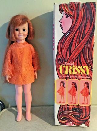Vintage 1969 Ideal CHRISSY Doll,  Growing Hair, 2