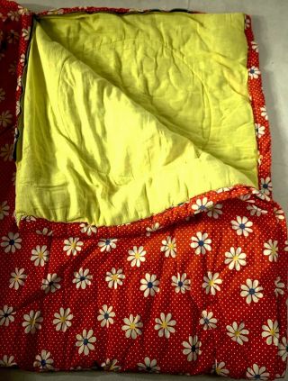 Vintage Daisy Flower Camping Cotton Floral Sleeping Bag Bedding