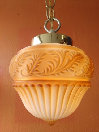 Antique Vintage Glass School House Globe Ceiling Light Lamp Shades