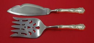 Buttercup By Gorham Sterling Silver Fish Serving Set 2 Piece Custom Made Hhws