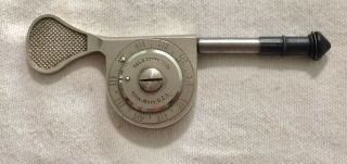 Starrett Rpm Gauge Counter Tachometer Speed Indicator Vintage Machinist Tool