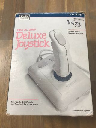 Tandy Pistol Grip Deluxe Joystick 26 - 3123 Color Computer / 1000 Radio Shack
