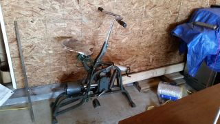 Antique Exercycle,  Fun At Parties Exercise Bike.