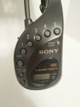 Sony Walkman Srf - Hm22 Am/fm Vintage Radio Headphones Portable Digital