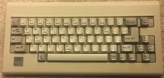 Vintage Ibm Pcjr Ir Keyboard - 6181835 Model 7257