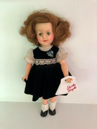 Vintage 12 " Ideal Shirley Temple Doll With Extra Clothes - 1950 