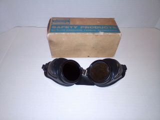 Vintage Safeline Welding Goggles Steampunk